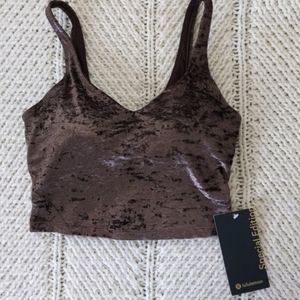 Lululemon crushed velvet align size 4
